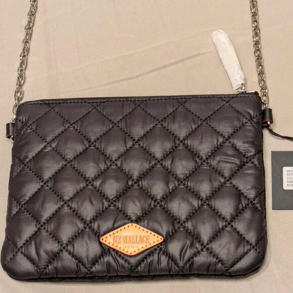 MZ Wallace Cross Body XS Black Nylon Utility Purse New w Tags. - Picture 2 of 13